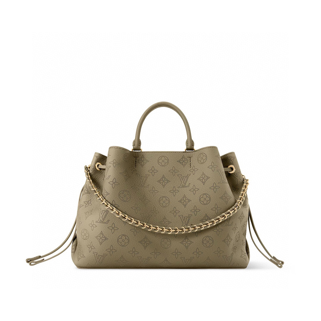 NO:552293,[Sac cabas Bella handbag] m25876 smoked gray green/hollow,19860909【Sac cabas Bella手袋】 m25876 烟熏灰绿色/ 镂空,,Bag