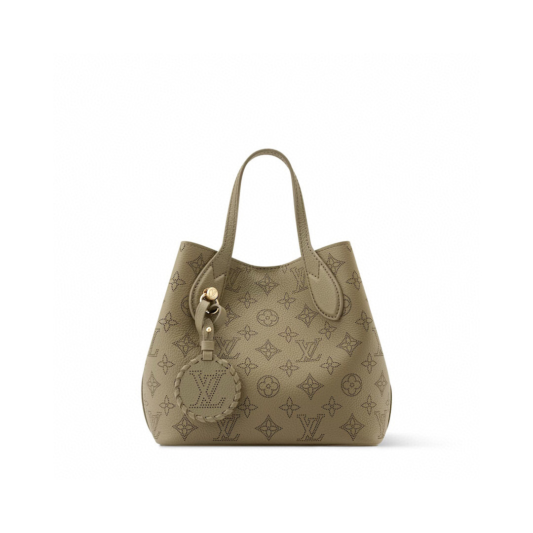 NO:552299,[BLOSSOM small handbag] m25861 smoked gray green/hollow,19860909【BLOSSOM 小号手袋】 m25861 烟熏灰绿色/ 镂空,,Bag