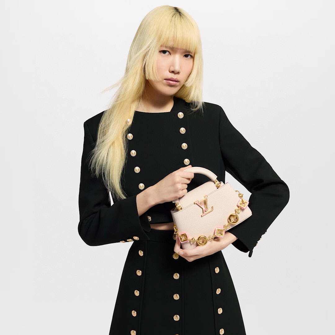 NO:552326,[CAUCINES EAST-WEST mini handbag] m14393 off-white/floral water chestnut chain,19860909【CAUCINES EAST-WEST 迷你手袋】 m14393 米白色/花卉菱角链条,,Bag