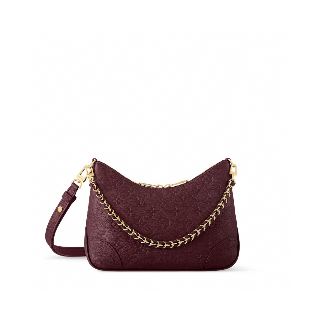 NO:552377,【Sac Boulogne M Handbag】m25827 maroon official website picture,19860909【Sac Boulogne M 手袋】 m25827 枣红色 官网图,,Bag
