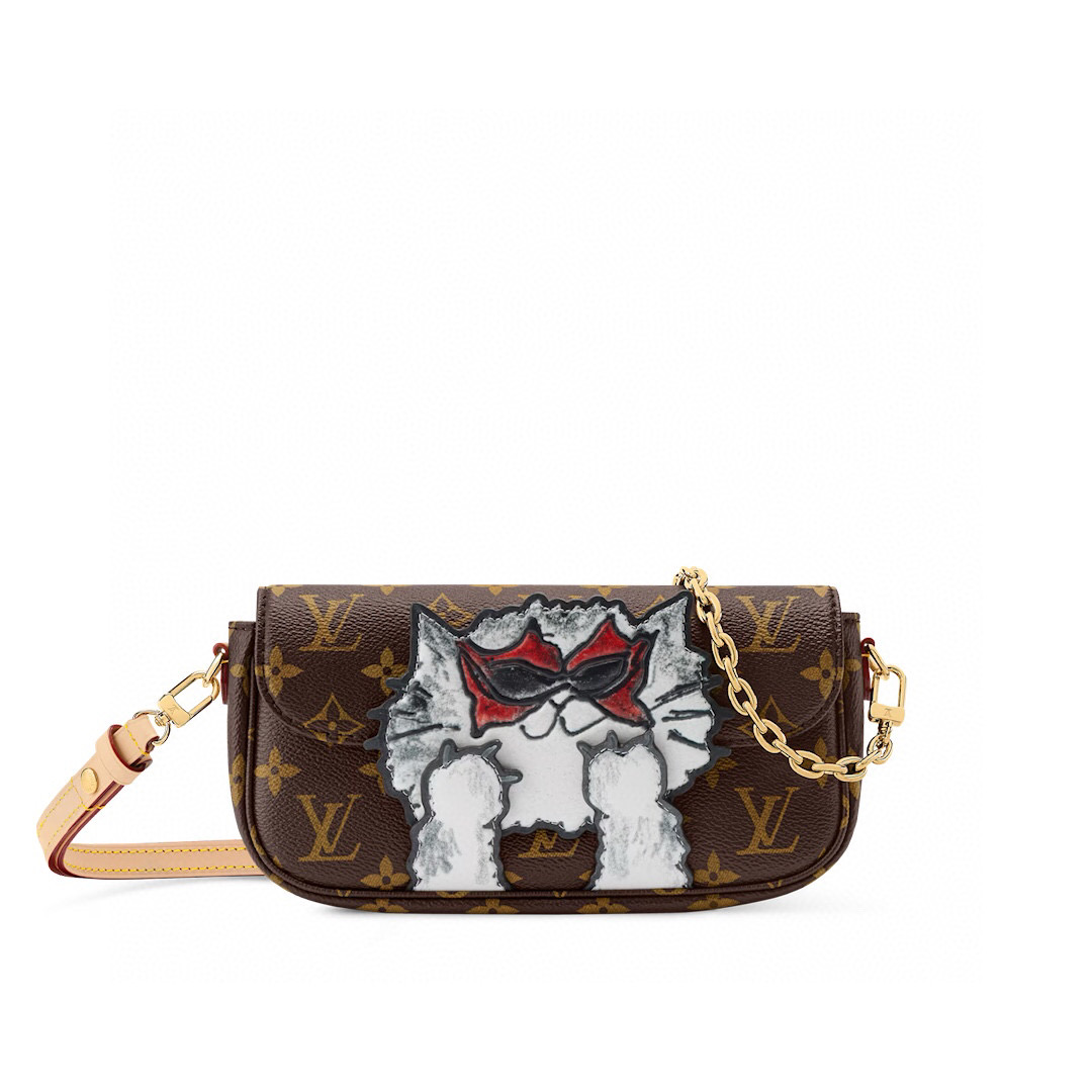 NO:557635,【WALLET ON CHAIN ​​IVY handbag】 m15148 cat,19860909【WALLET ON CHAIN IVY 手袋】 m15148 猫咪,,Bag