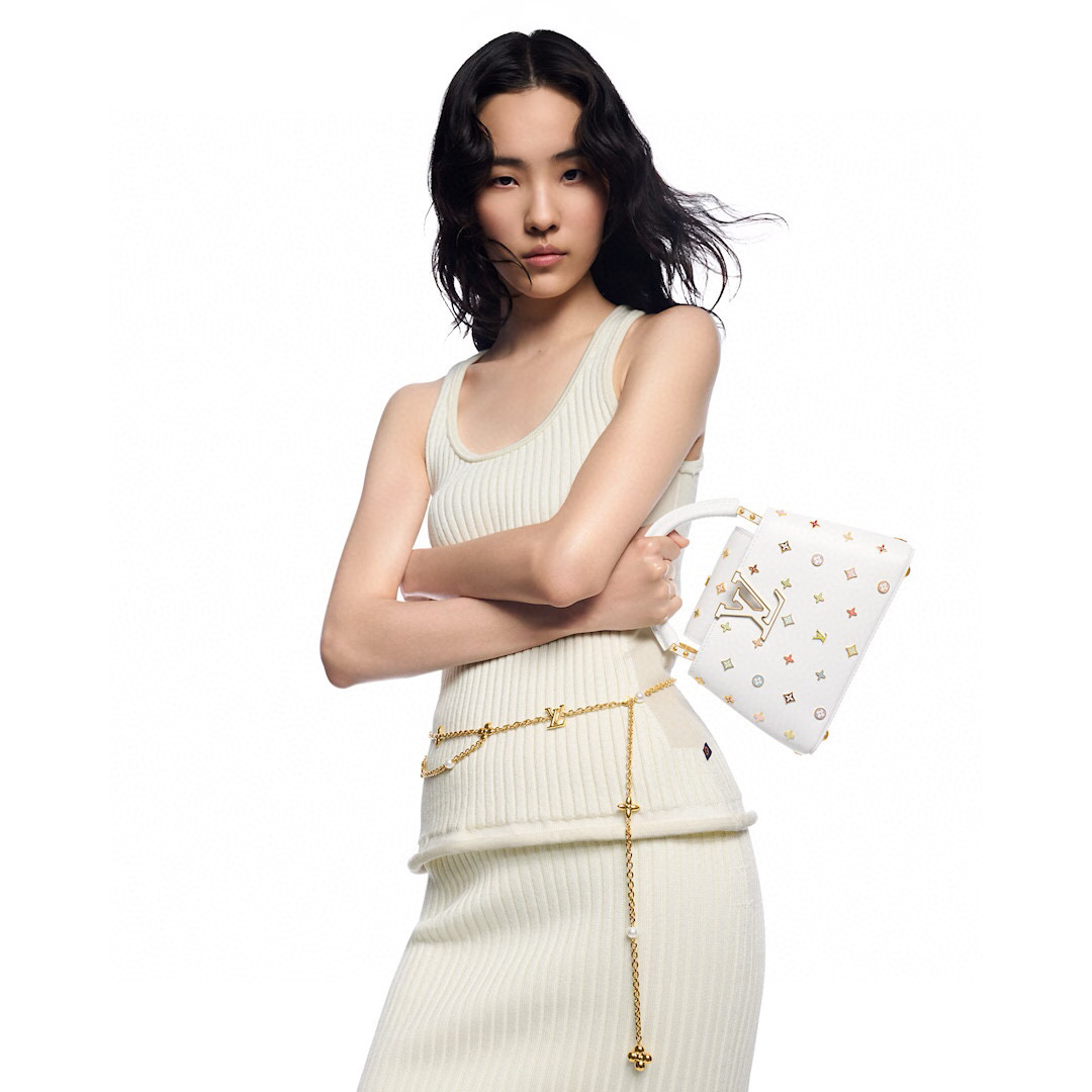 NO:575067,[LV x TM Caucines mini handbag] m14165 white/rainbow (Takashi Murakami),,louis vuitton19860909【LV x TM Caucines mini 手袋】m14165 白色/彩虹色（村上隆）,,louis vuitton,Bag