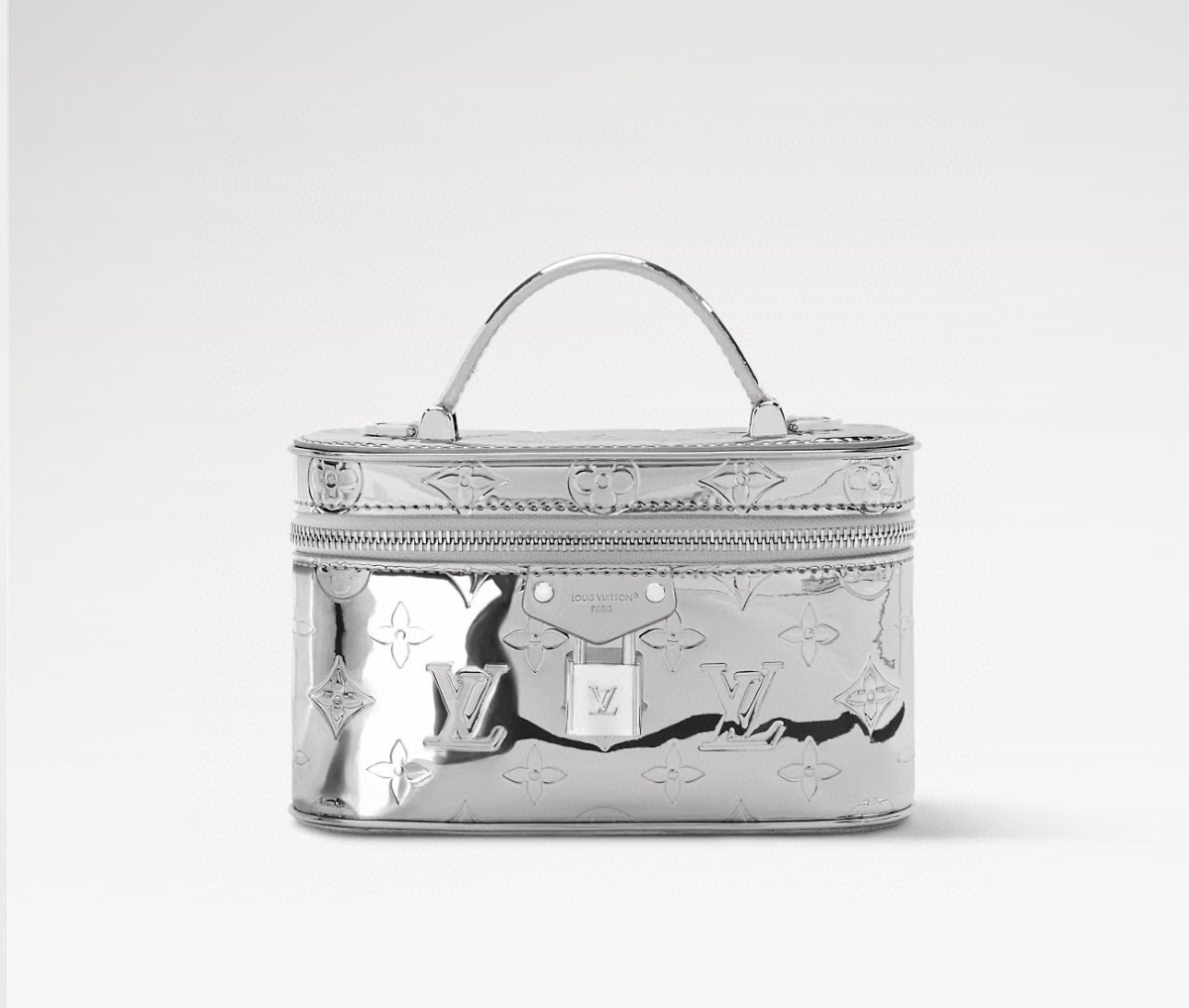 NO:575120,[Vanity Chain touch handbag] M26097 silver (patent leather),19860909【 Vanity Chain ouch 手袋】M26097 银色（漆皮）,,Bag