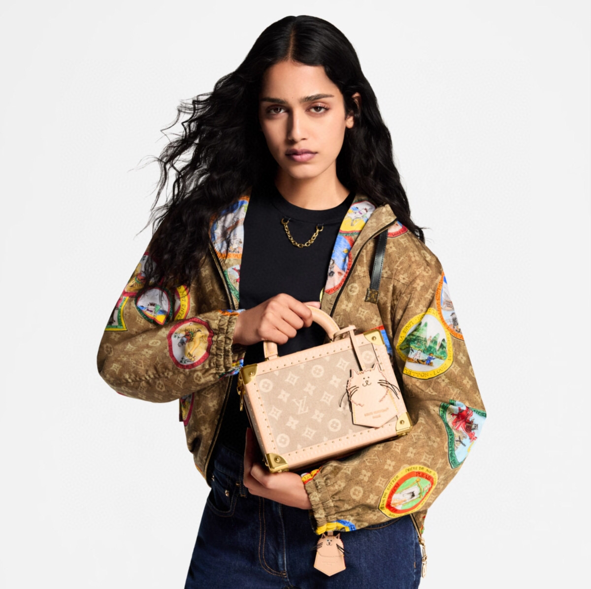 NO:585836,【etite Valise Hard Case】M14592 Cat,19860909【 etite Valise 硬箱】M14592 猫咪,,Bag