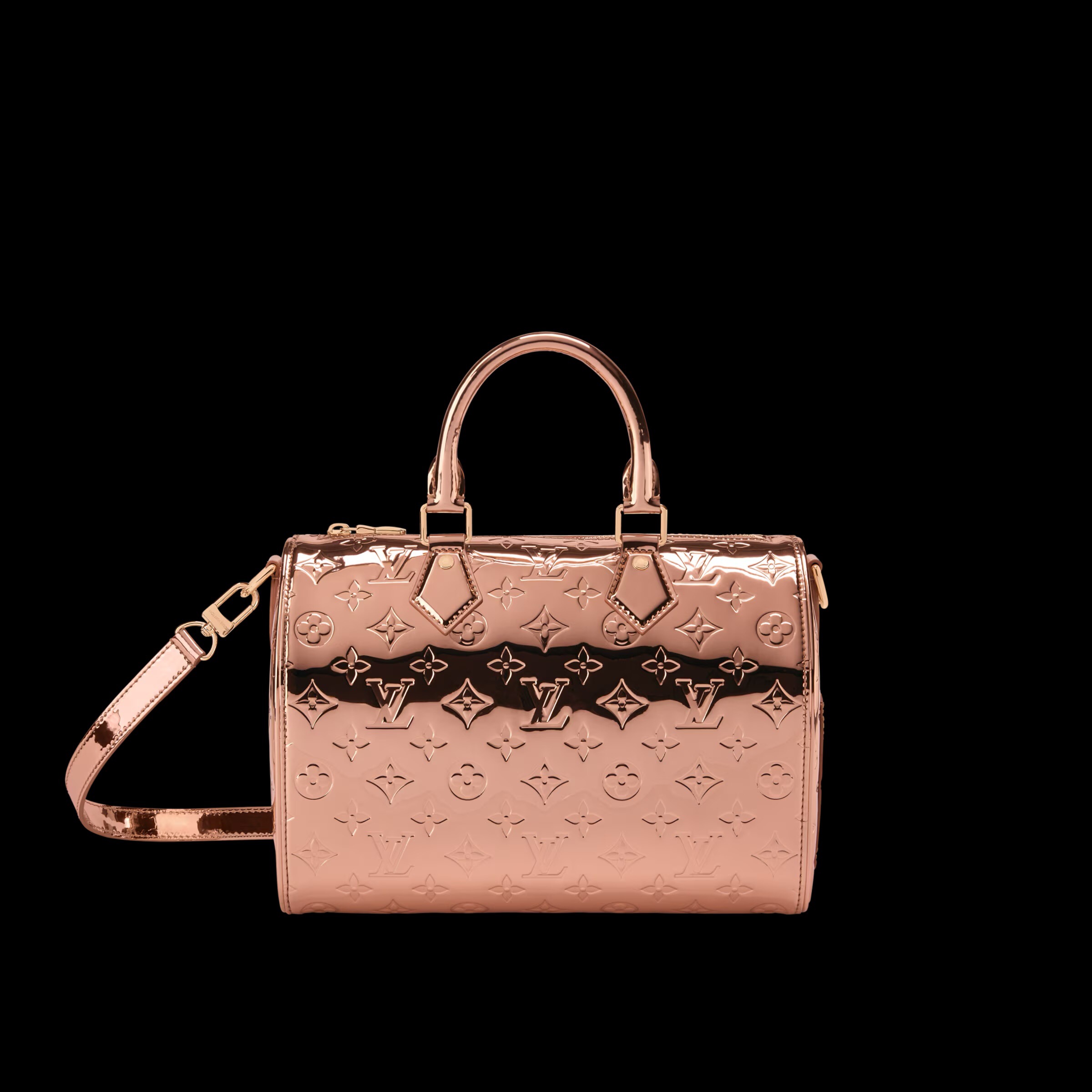 NO:602900,【Sac Seedy Bandoulière 25】 m26497 rose gold/patent leather,19860909【Sac Seedy Bandoulière 25】 m26497 玫瑰金/漆皮,,Bag