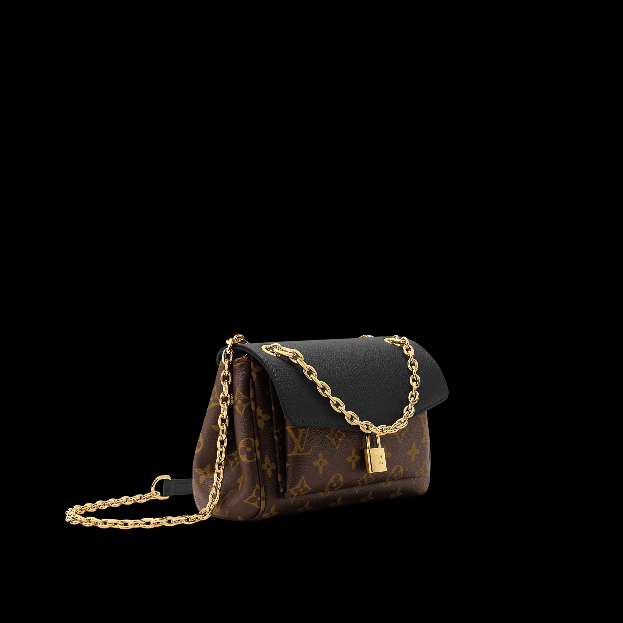 LV Style Black Leather Bag Lookbook Reference image 2