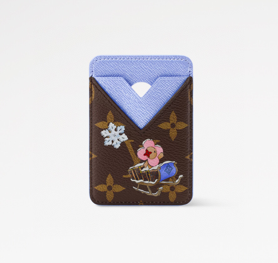 NO:602858,【orte-cartes Magnet】 m26475 old flower/blue (Christmas),,cartier19860909【orte-cartes Magnet】 m26475 老花/ 蓝色（圣诞）,,cartier,Bag