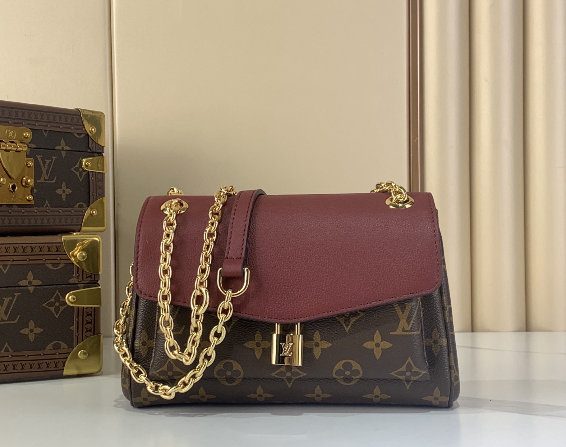 LV Style Black Leather Top Handle Bag Lookbook Reference image 1