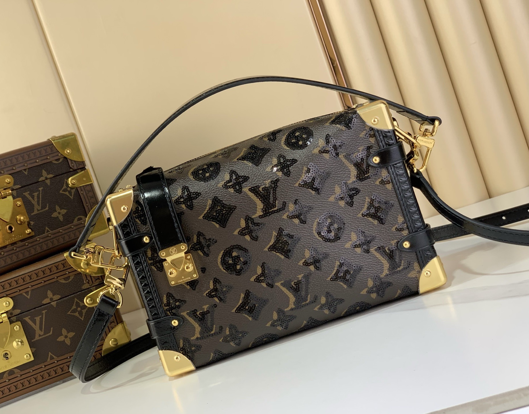 LV Style Brown Canvas Bag Lookbook Reference image 1