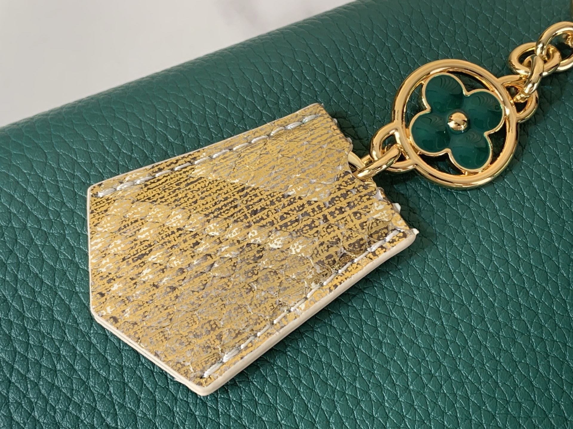 LV Style White Leather Top Handle Bag style reference detail image 6 from source 759866