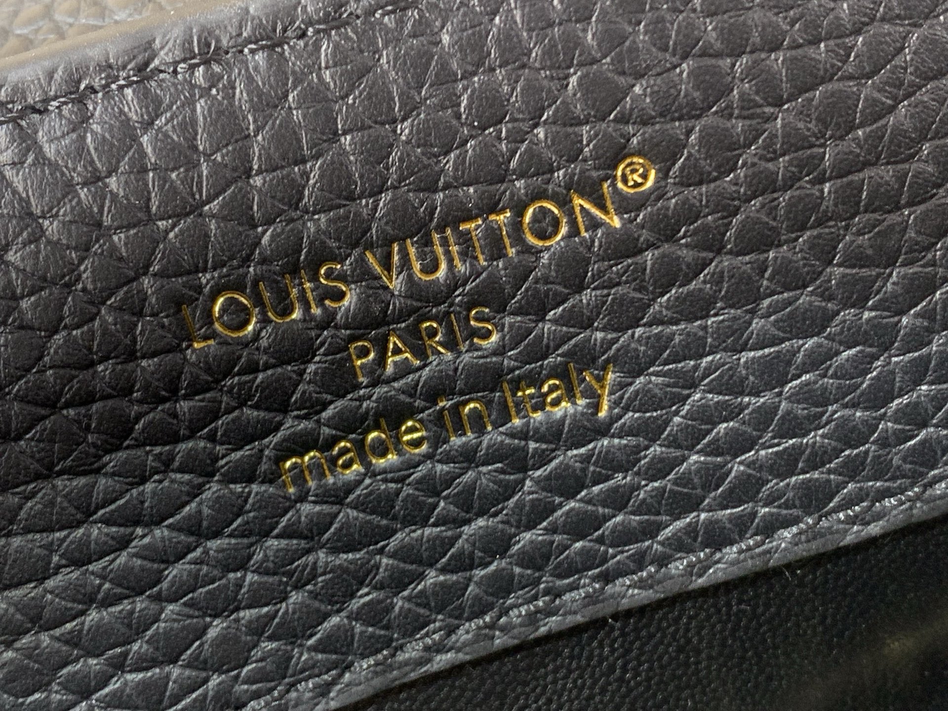 LV Style Black Leather Top Handle Bag Bags Top Handle Bag detail image 8 from source 759868
