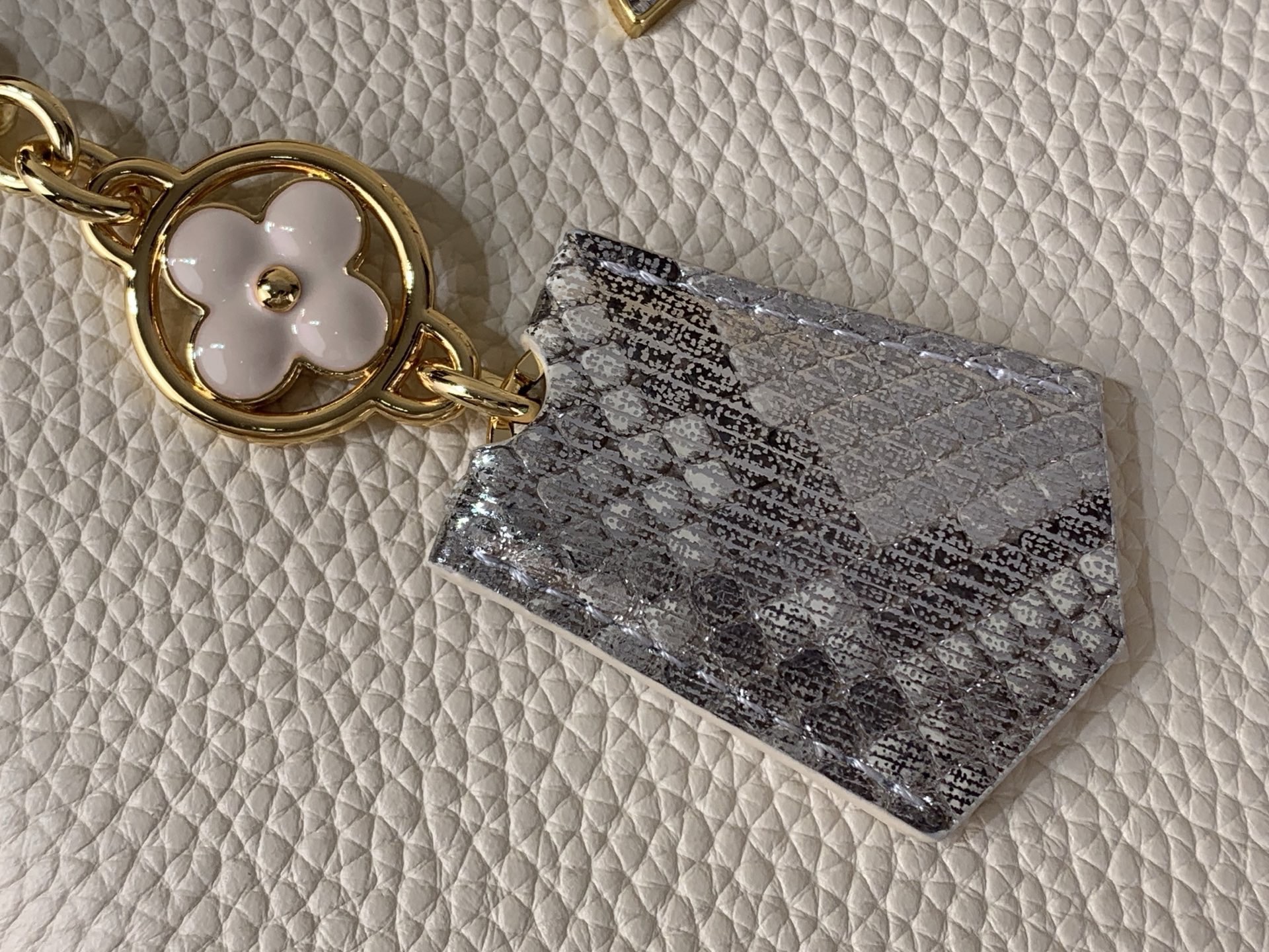 LV Style White Leather Top Handle Bag style reference detail image 6 from source 759870