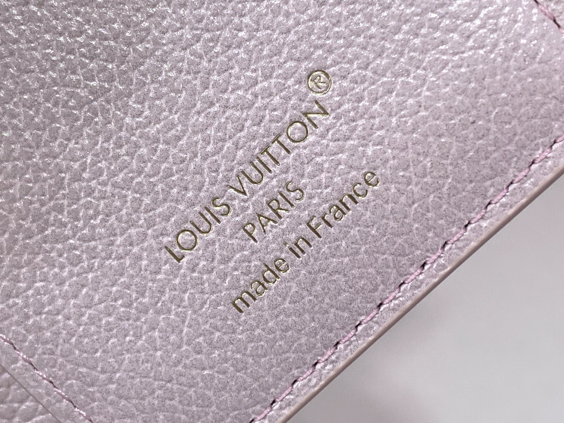 LV Style Beige Leather Wallet Bags Wallet detail image 8 from source 759864