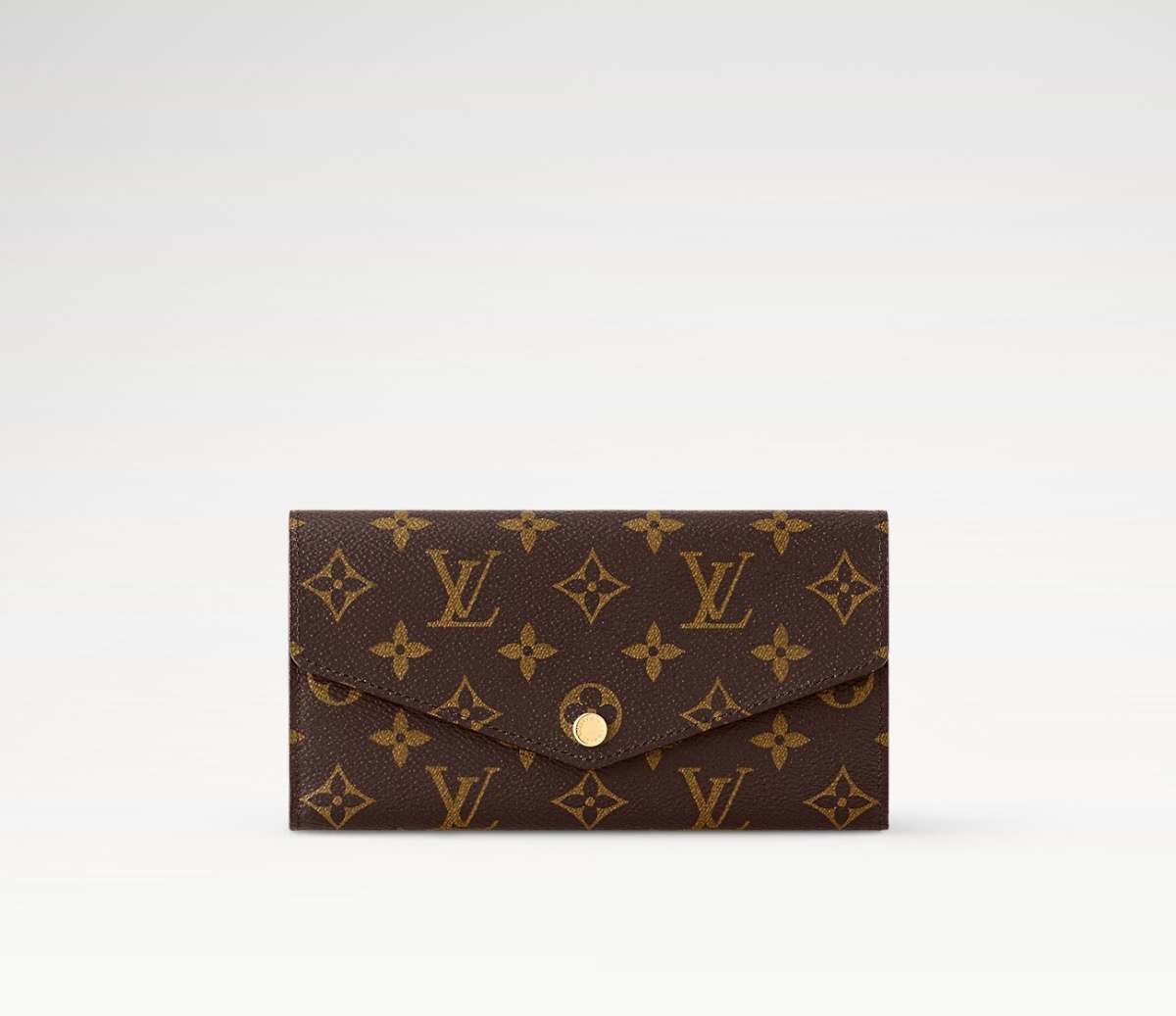 LV Style Beige Leather Wallet Lookbook Reference image 2