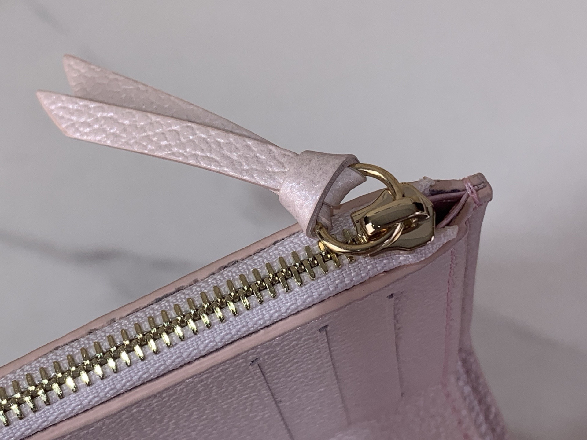 LV Style Beige Leather Wallet Bags Wallet detail image 6 from source 759887