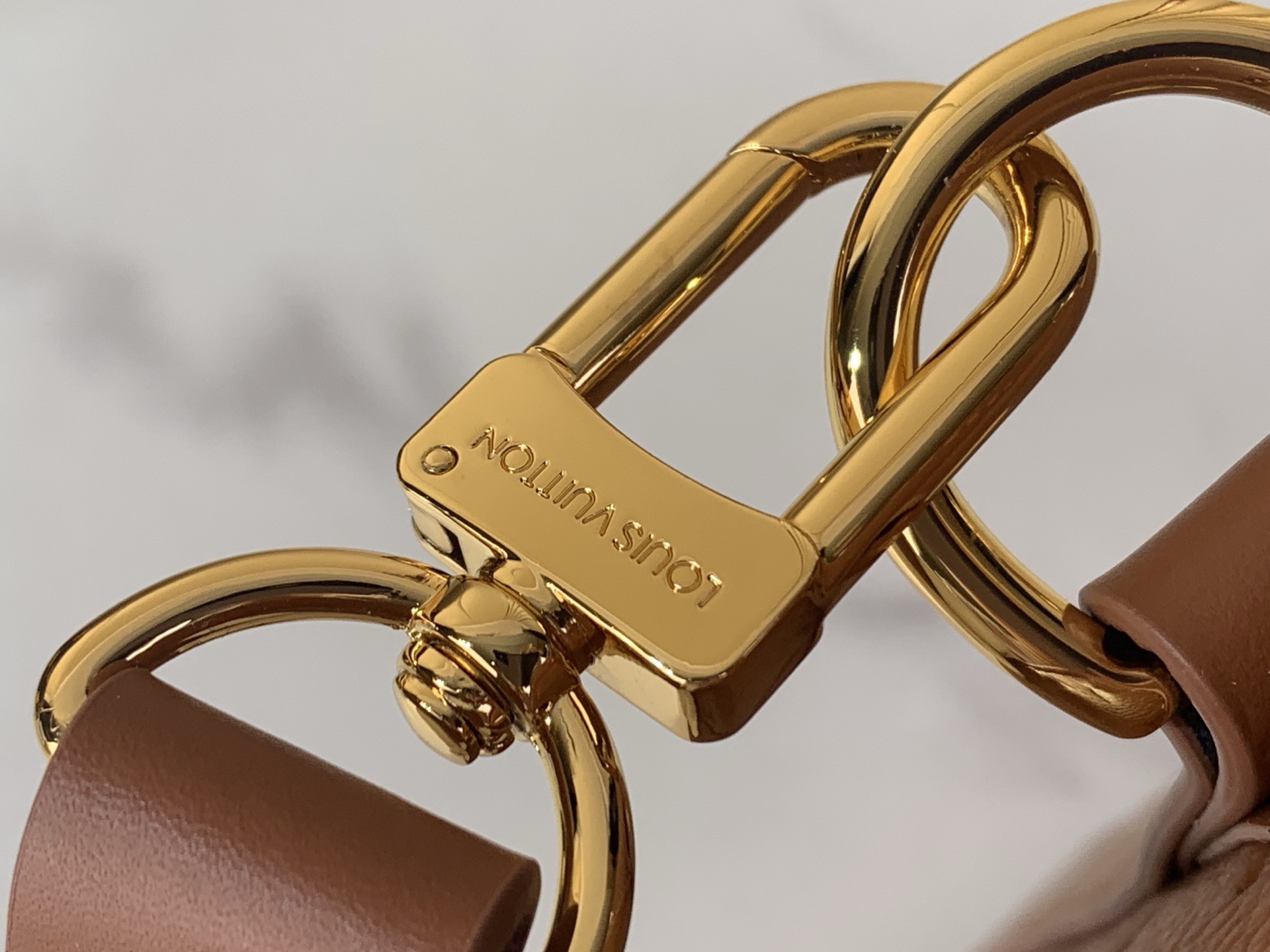 LV Style Black Leather Top Handle Bag style reference detail image 6 from source 759879