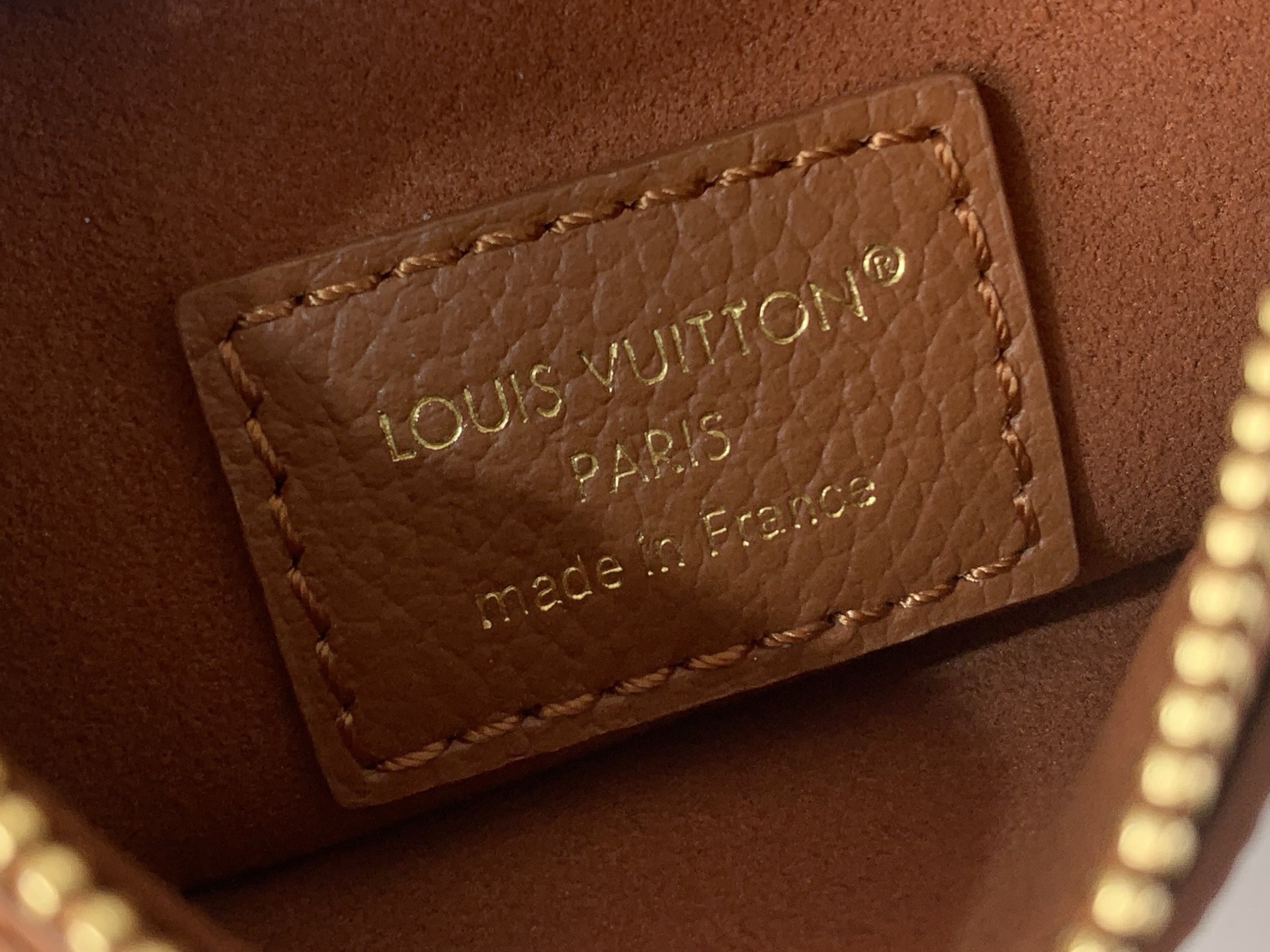 LV Style Brown Leather Top Handle Bag Bags Top Handle Bag detail image 8 from source 759881