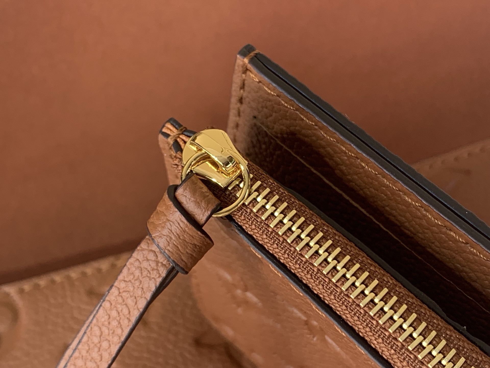 LV Style Brown Leather Clutch Bags Clutch detail image 7 from source 759882