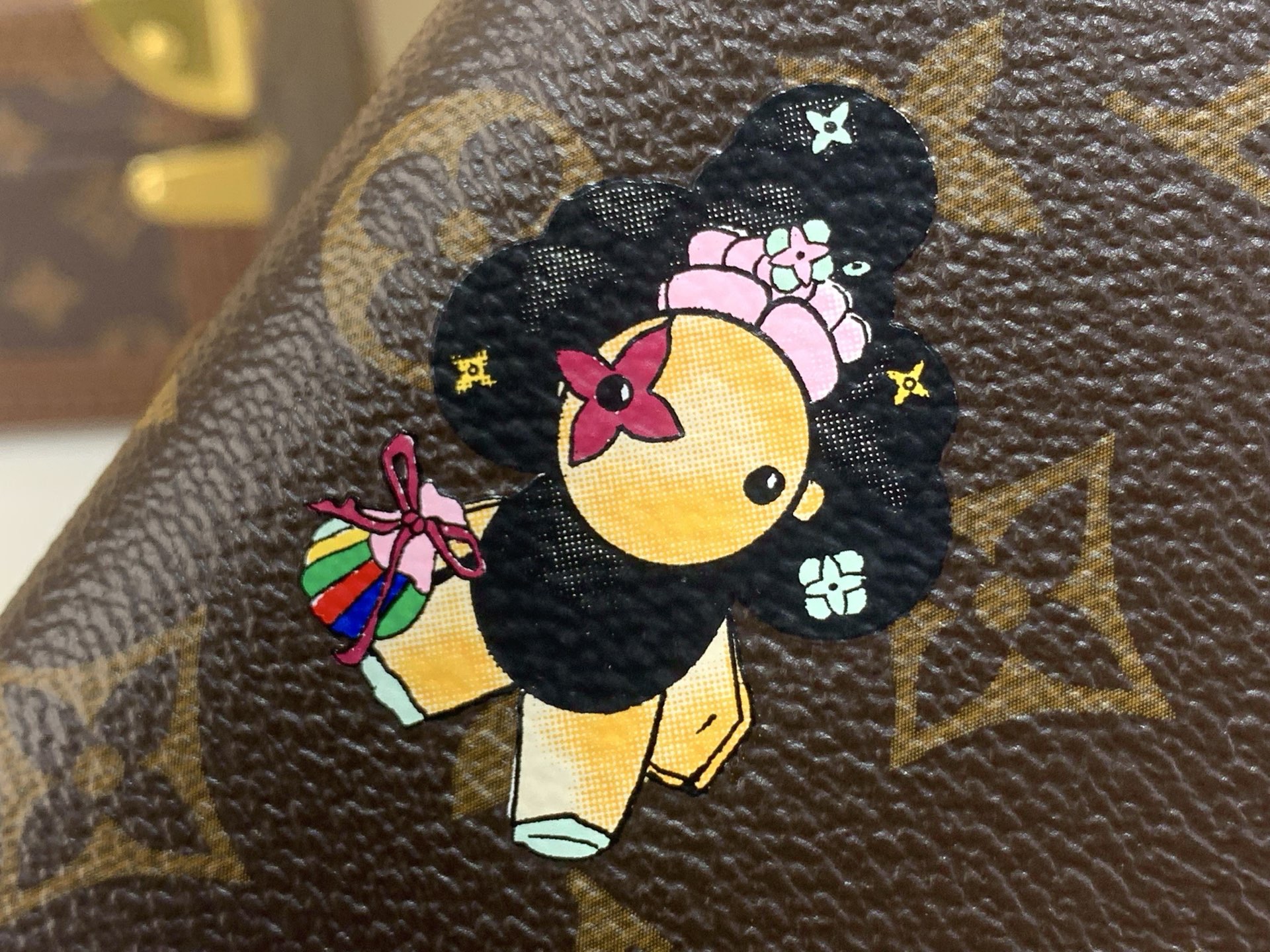 LV Style Blue Leather Passport Cover Bags detail image 6 from source 759883