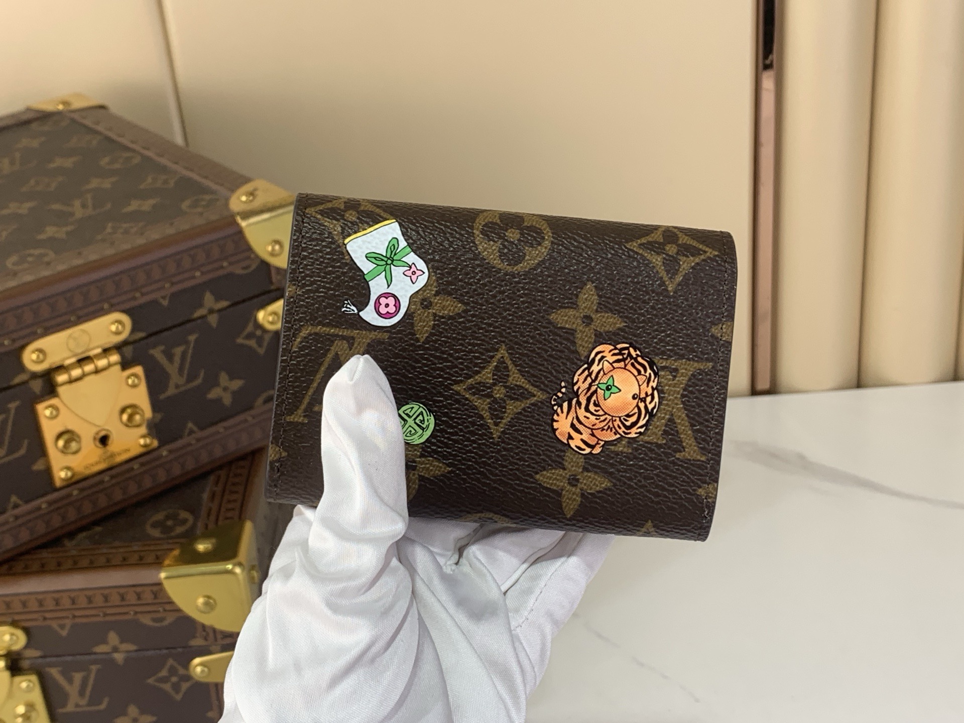 LV Style Canvas Wallet Bags Wallet detail image 3 from source 759884