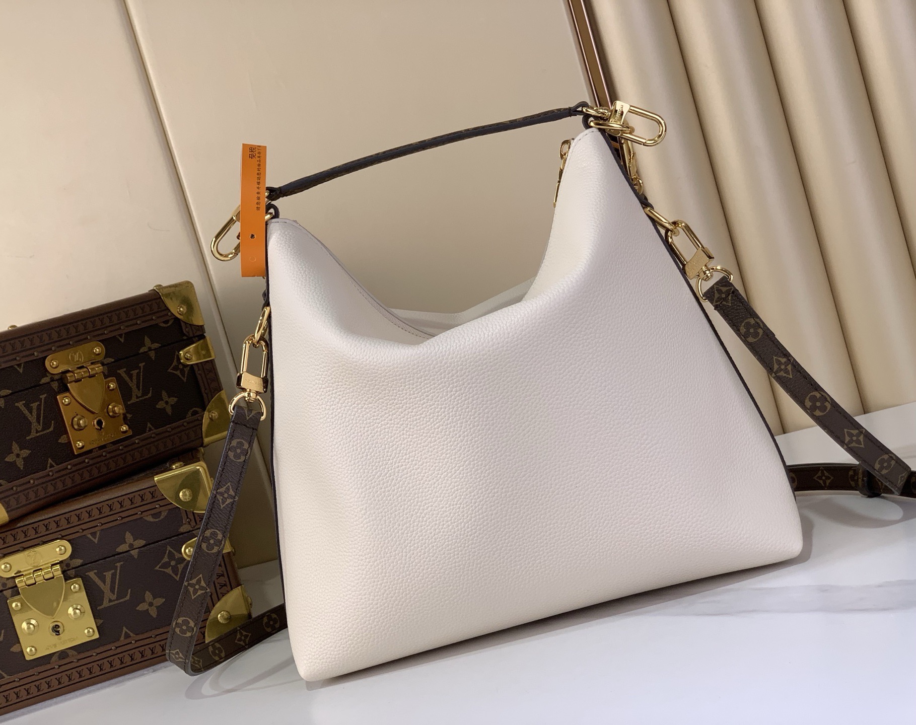 LV Style Black Canvas Top Handle Bag style reference detail image 3 from source 759894