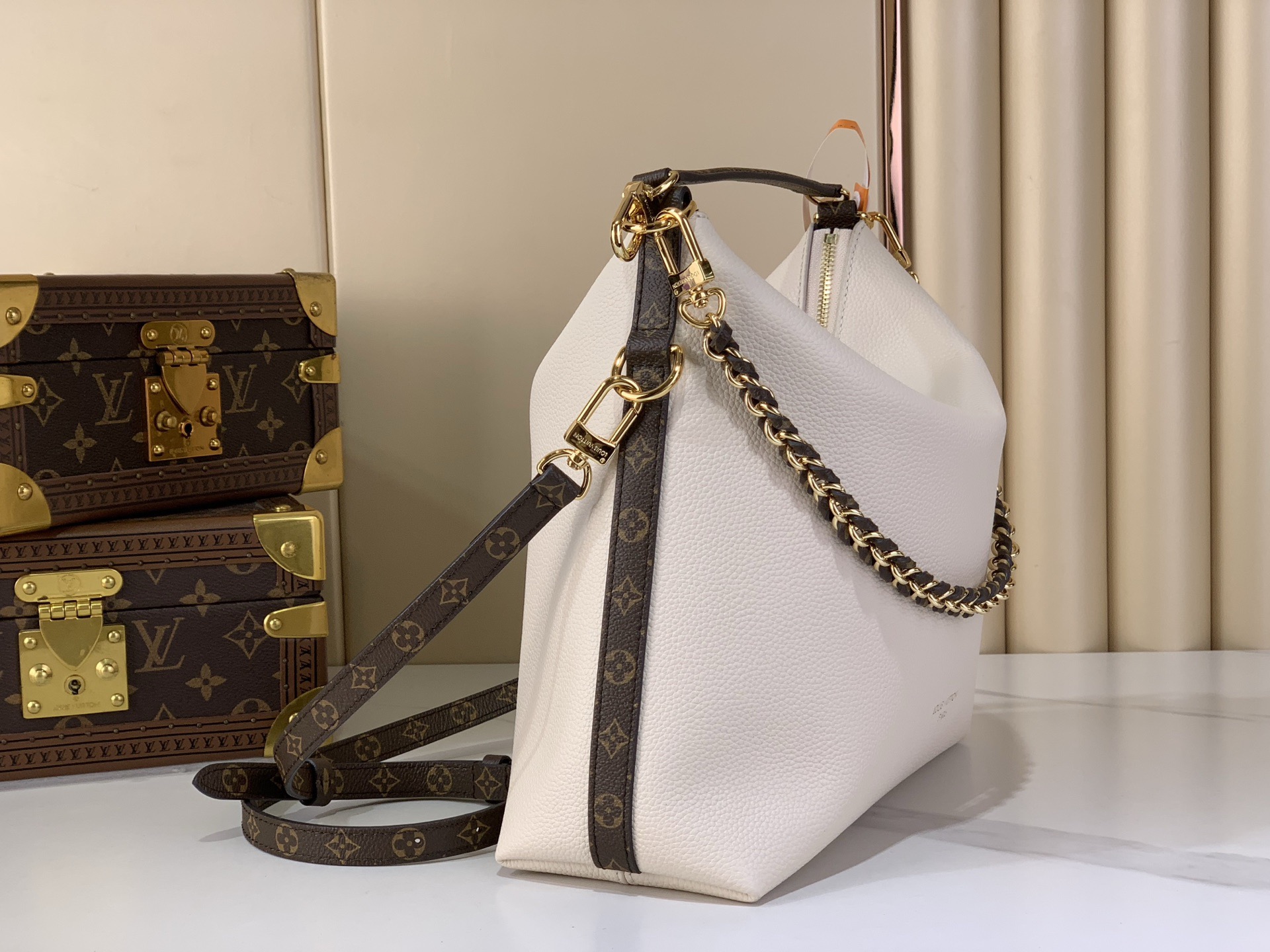 LV Style Black Canvas Top Handle Bag Lookbook Reference image 2