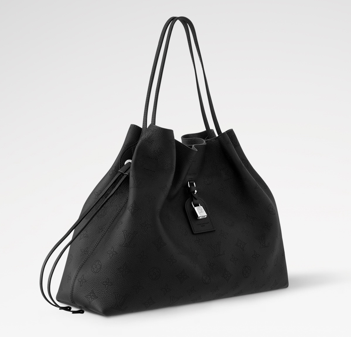 LV Style Black Leather Top Handle Bag Lookbook Reference image 2