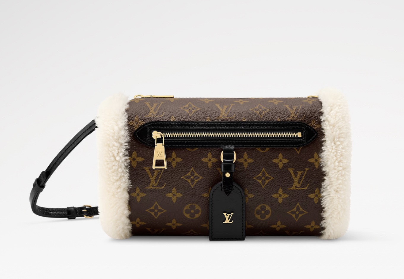 NO:670575,Top original item [TEDDY MITT handbag] m26853 Presbyopia/Sherpa This Teddy Mitt handbag is made of classic Monogram hr canvas with dazzling old metal parts, shearling trim and lining, which warms your hands while releasing a trendy atmosphere, achieving an eclectic mix of comfort and functionality. The compact structure contains ample space and can easily store small items such as mobile phones and wallets. The logo brand highlights the brand's travel heritage. Size 24 x  19 x 27 cm.5516065 (height x width x length),,wallets19860909顶级原单【TEDDY MITT 手袋】 m26853 老花/羊羔绒 本款 Teddy Mitt 手袋为经典 Monogram hr帆布搭配耀目做旧金属件与羊毛皮饰边及内衬,在温暖双手的同时释放潮流气息,实现舒适度与功能性的兼收并蓄.紧凑构型内含充裕空间,可轻松收纳手机、钱包等小巧物件.标识名牌彰显品牌旅行传承. 尺寸24 x 19 x 27 厘米.5516065 (高 x 宽 x 长度),,wallets,Bag