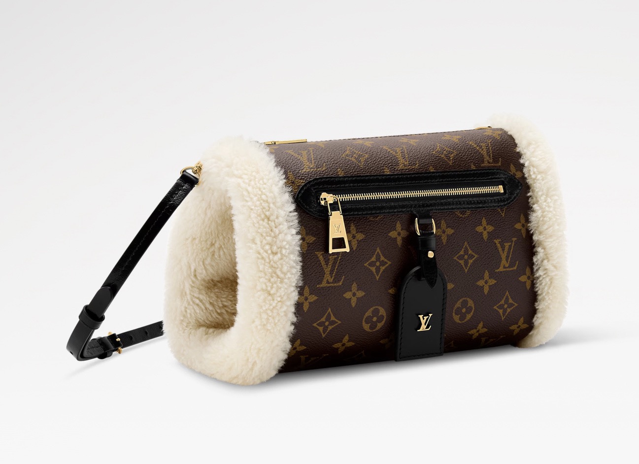 LV Style Beige Leather Top Handle Bag style reference detail image 3 from source 759906