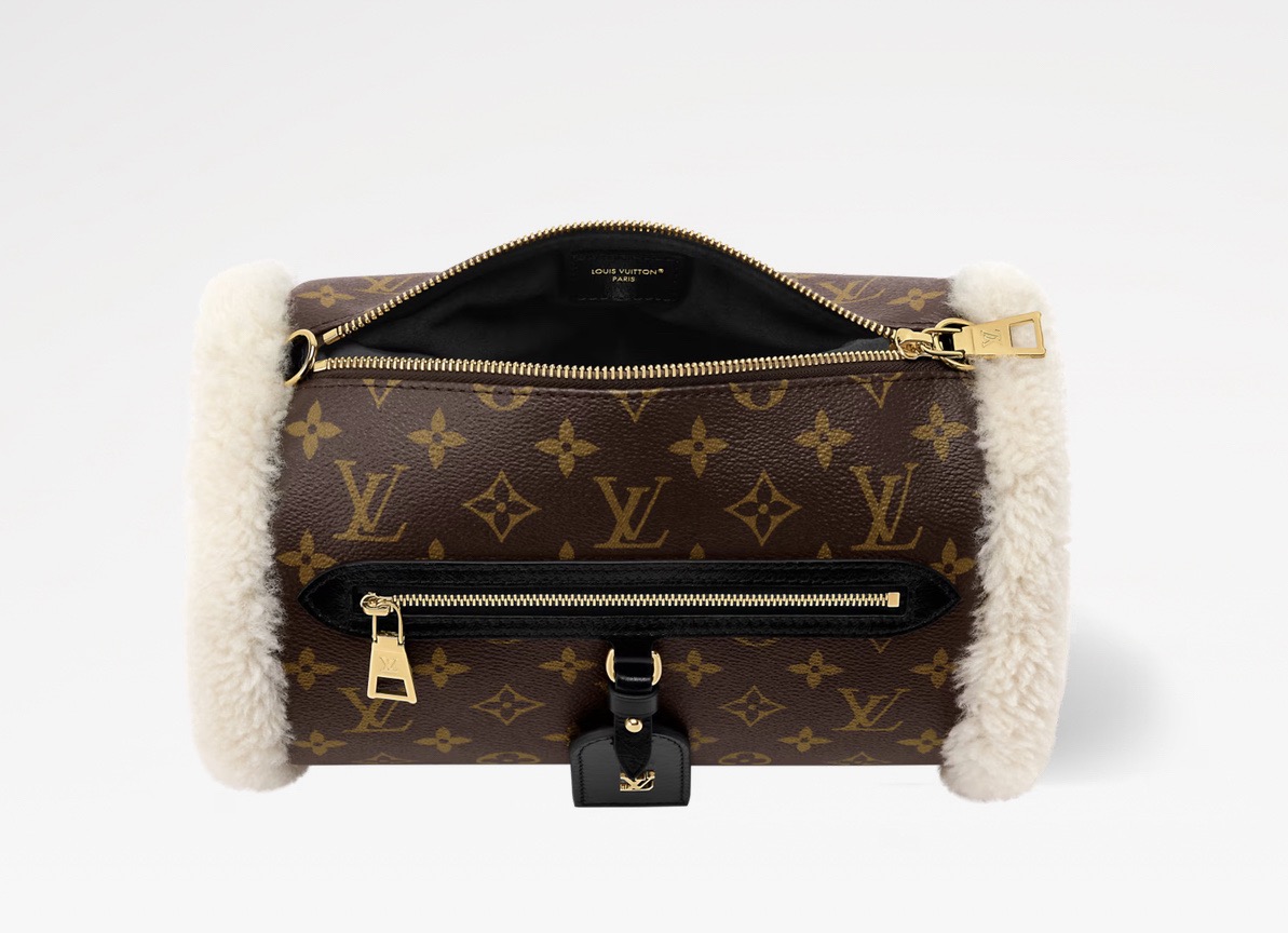 LV Style Beige Leather Top Handle Bag style reference detail image 4 from source 759906