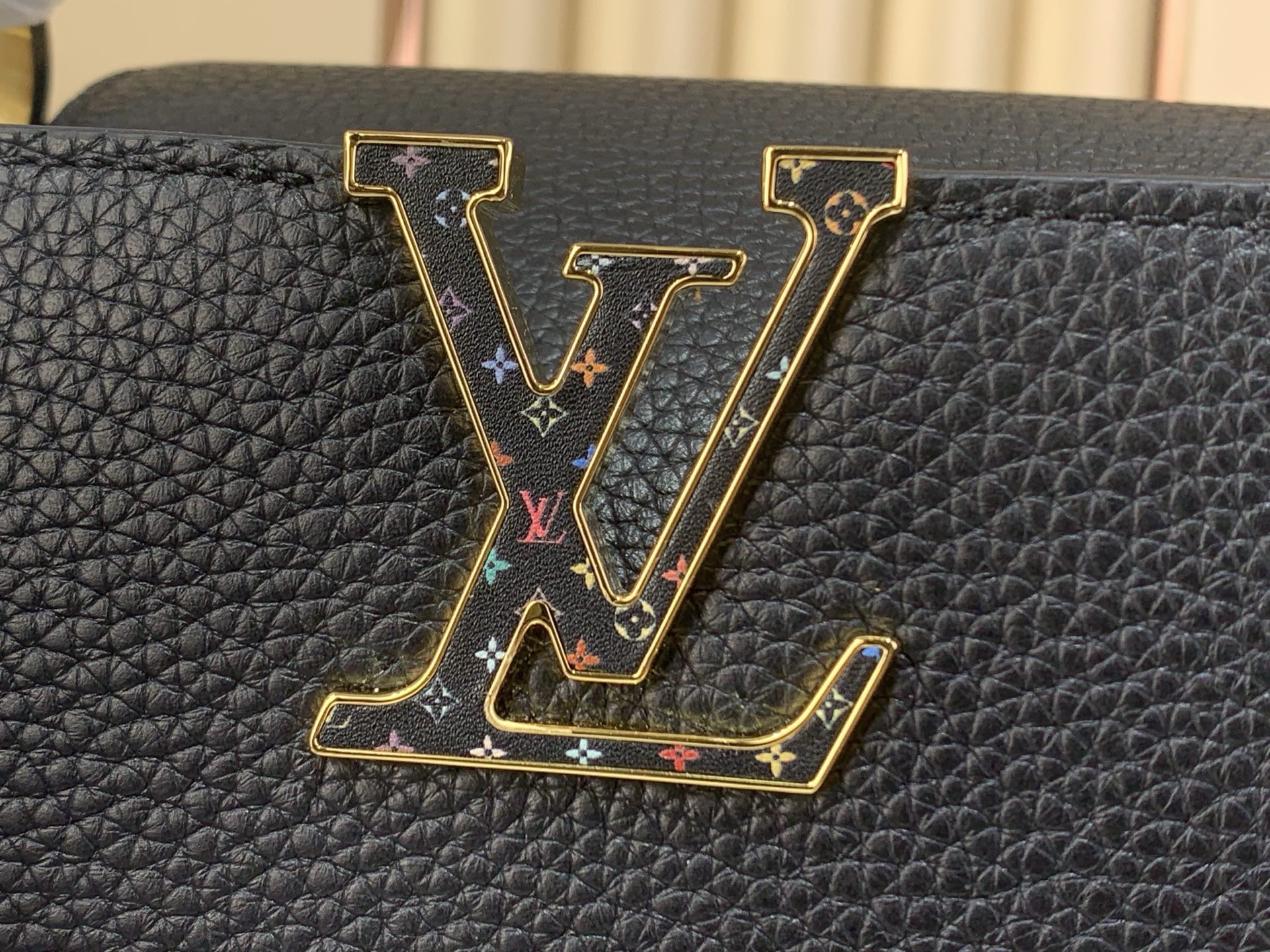 LV Style Black Leather Top Handle Bag style reference detail image 5 from source 759927