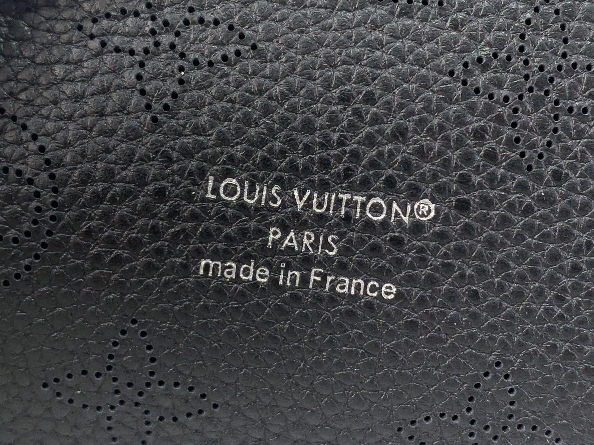 LV Style Black Leather Top Handle Bag style reference detail image 7 from source 760001