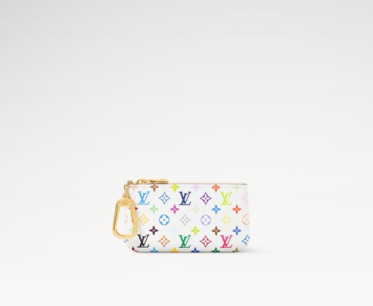NO:687857,[LV x TM Key ouch key coin purse] M28388 white color (Takashi Murakami) official website picture, louis vuitton, wallets19860909【LV x TM Key ouch 钥匙零钱包】 M28388 白彩（村上隆） 官网图,,louis vuitton,wallets,Bag