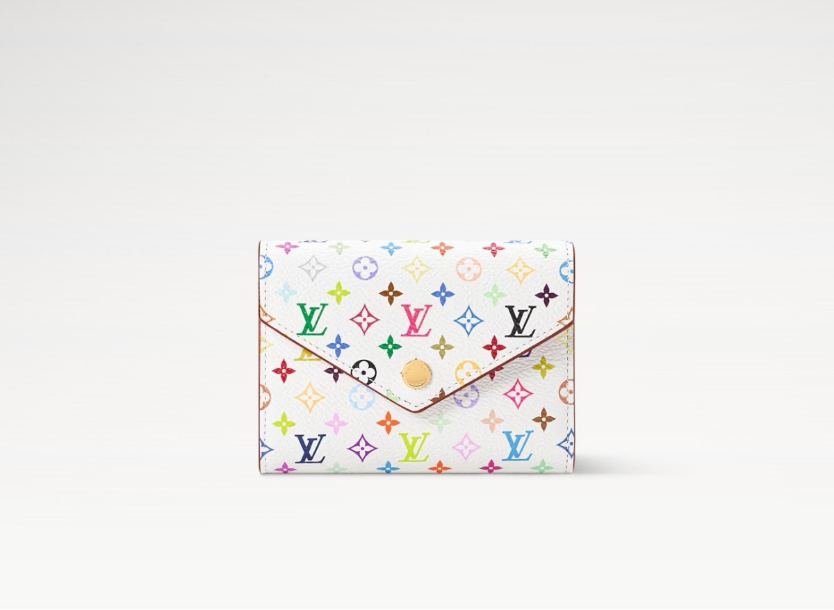NO:687847,[LV x TM Victorine Wallet] M28387 White Color (Takashi Murakami) official website picture, louis vuitton19860909【LV x TM Victorine 钱夹】M28387 白彩（村上隆）官网图,,louis vuitton,Bag