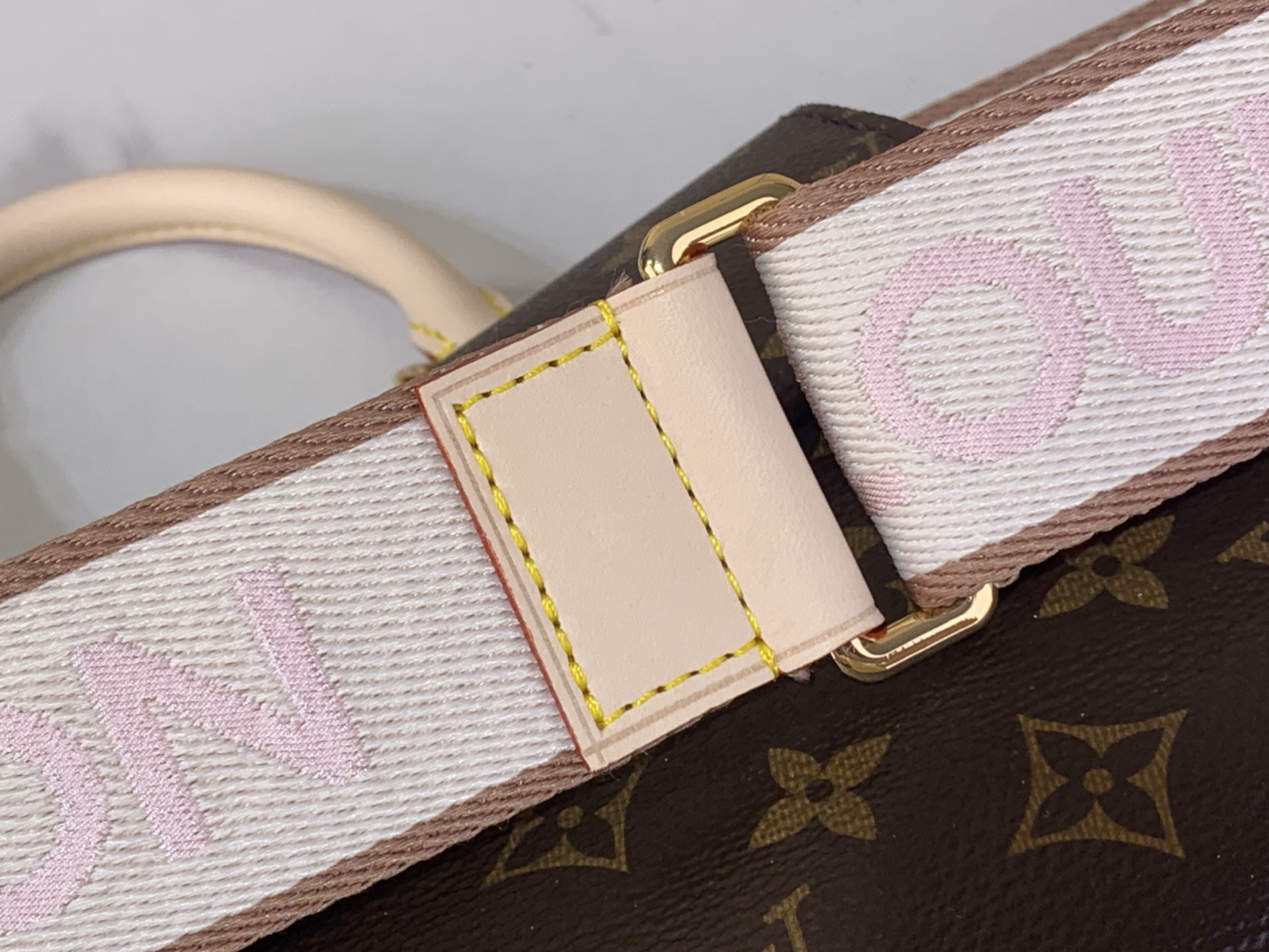 LV Style Black Leather Top Handle Bag style reference detail image 6 from source 760010