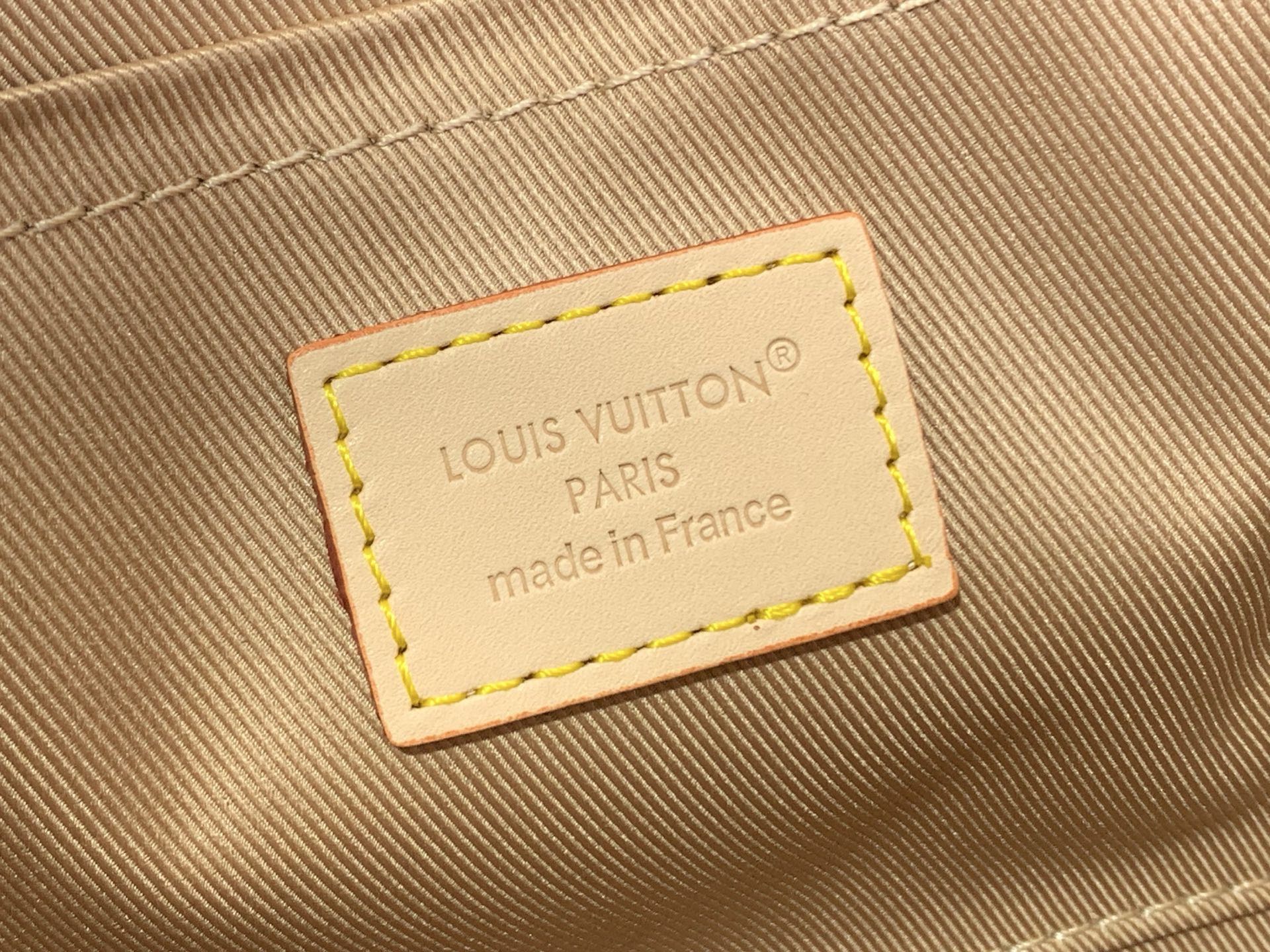 LV Style Black Leather Top Handle Bag style reference detail image 8 from source 760010