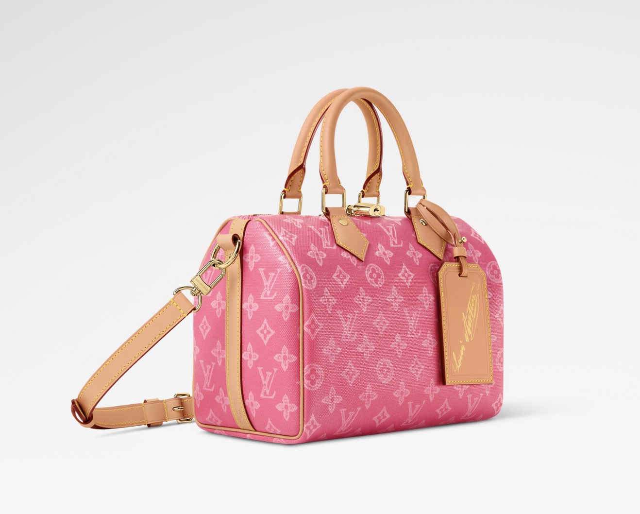 LV Style Beige Leather Top Handle Bag style reference detail image 2 from source 760050