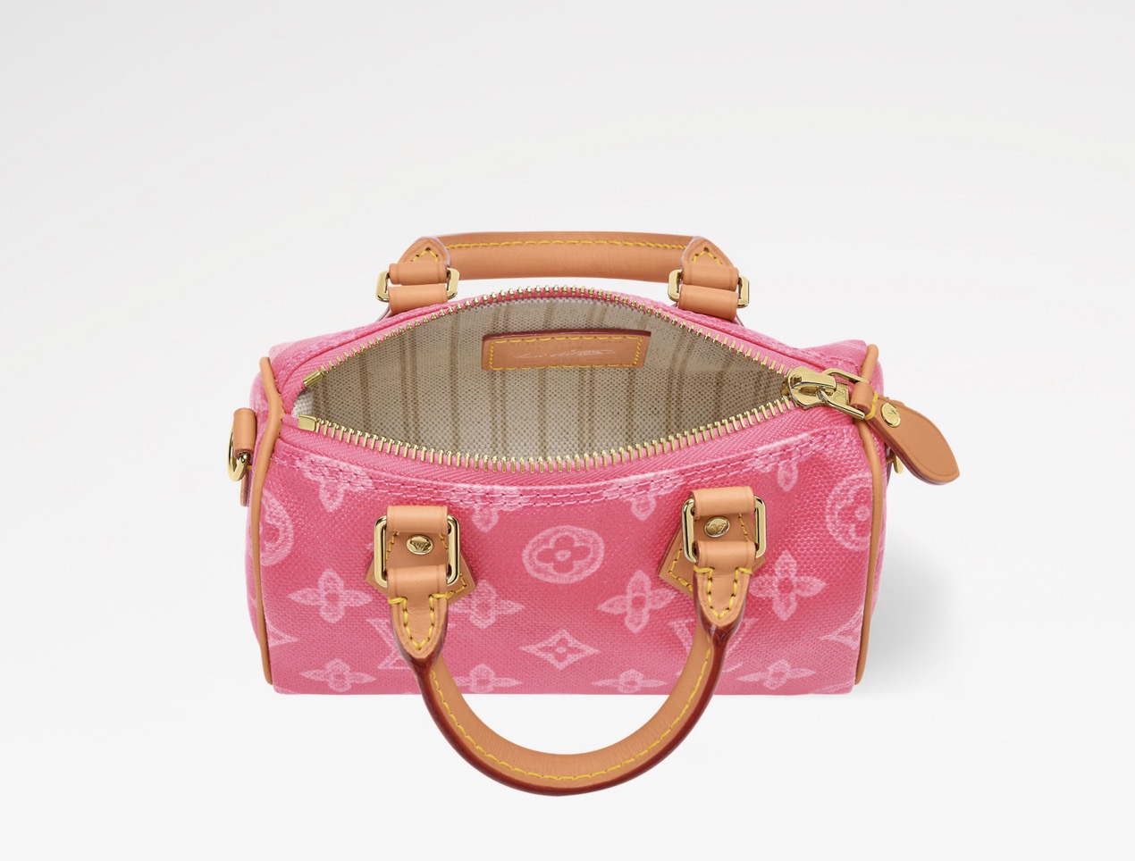 LV Style Beige Canvas Top Handle Bag Bags Top Handle Bag detail image 3 from source 760051