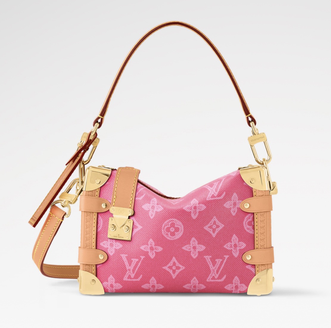 LV Style Beige Leather Top Handle Bag style reference detail image 1 from source 765180
