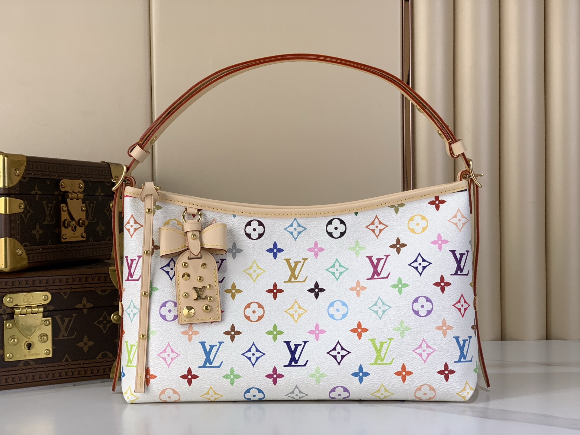 LV Style White Leather Clutch Lookbook Reference image 1