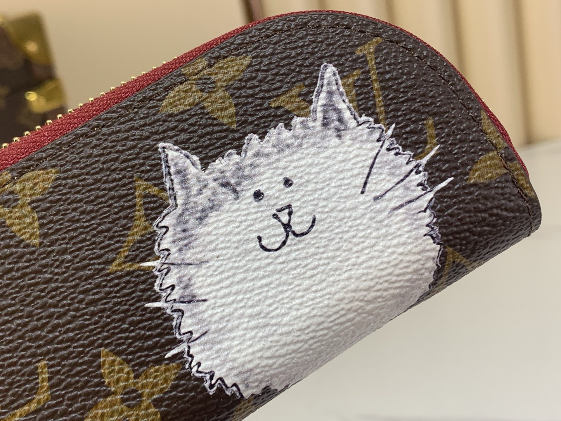 LV Style Beige Leather Bag style reference detail image 6 from source 760026