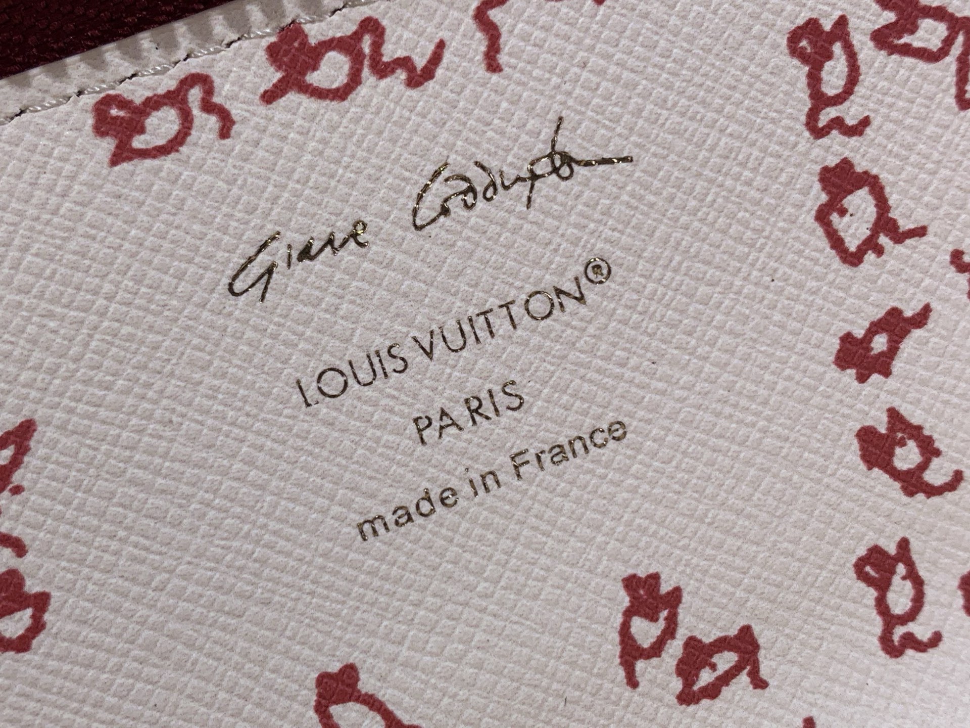 LV Style Beige Leather Bag style reference detail image 8 from source 760026