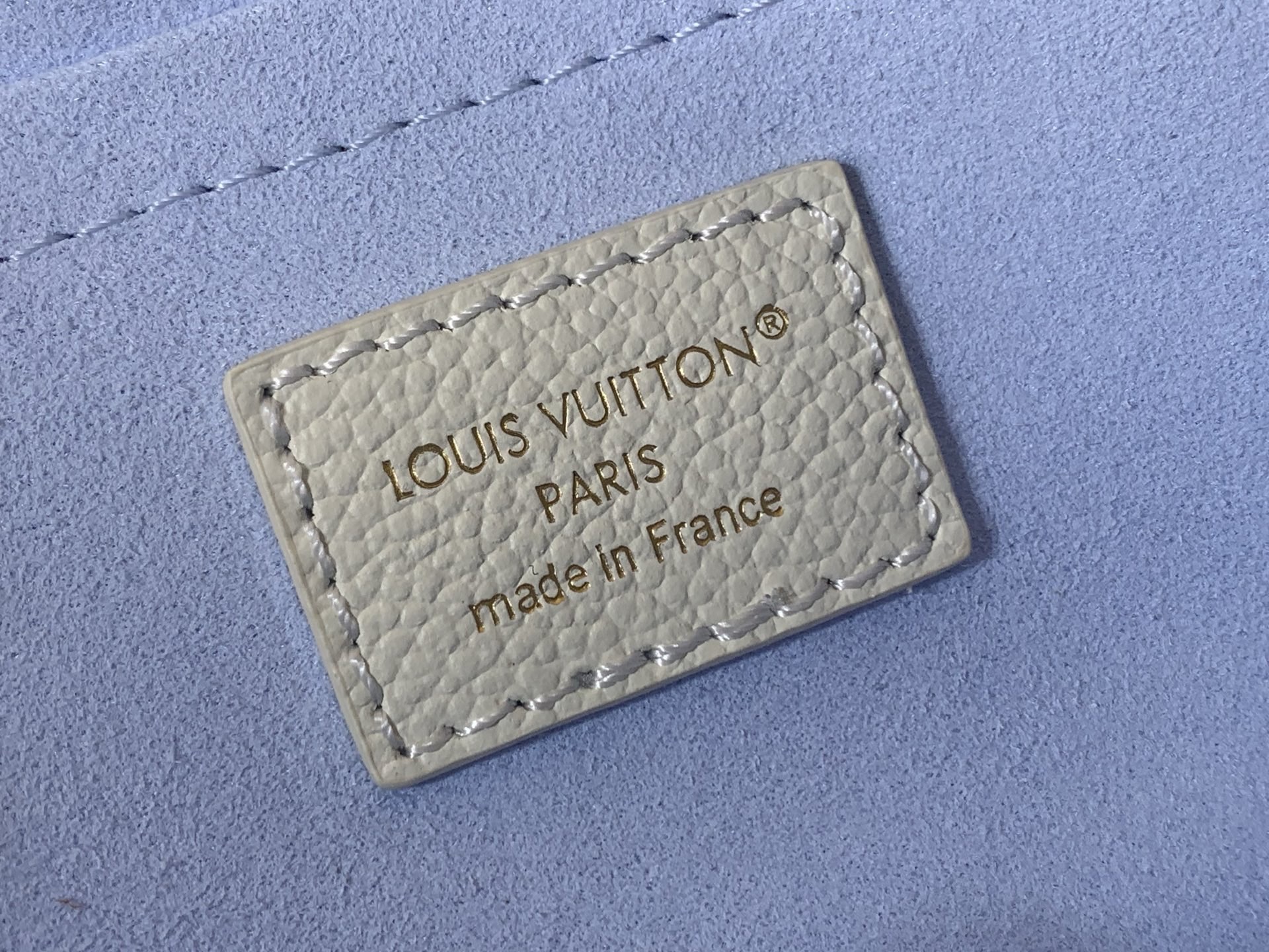 LV Style Beige Leather Top Handle Bag style reference detail image 8 from source 760042