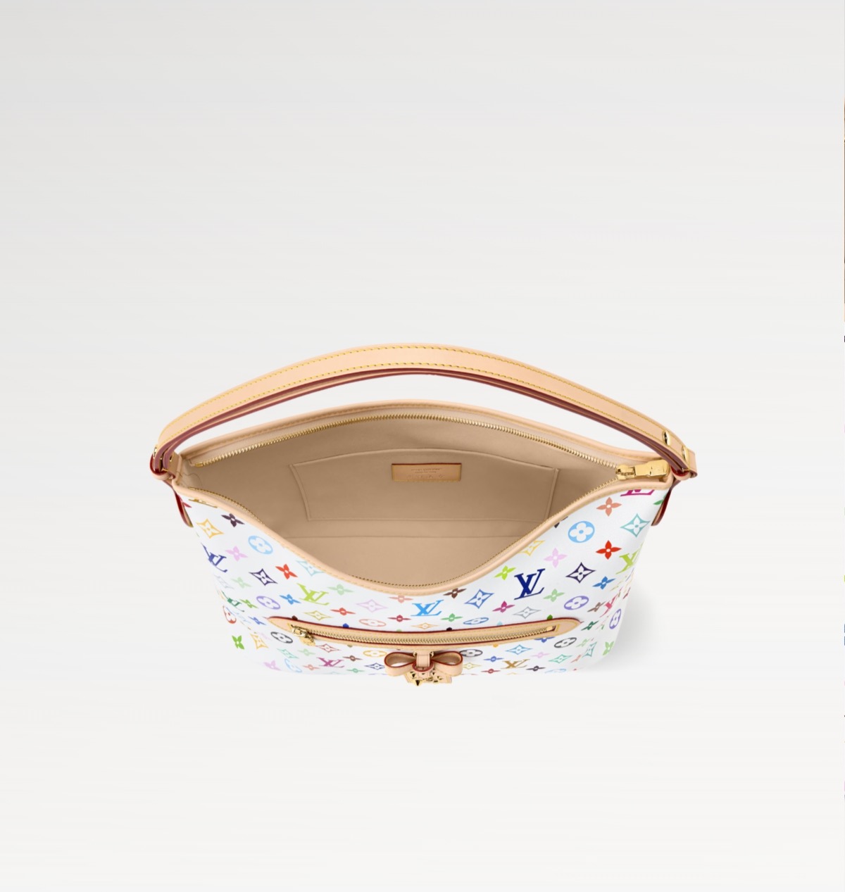 LV Style White Leather Top Handle Bag style reference detail image 4 from source 770264