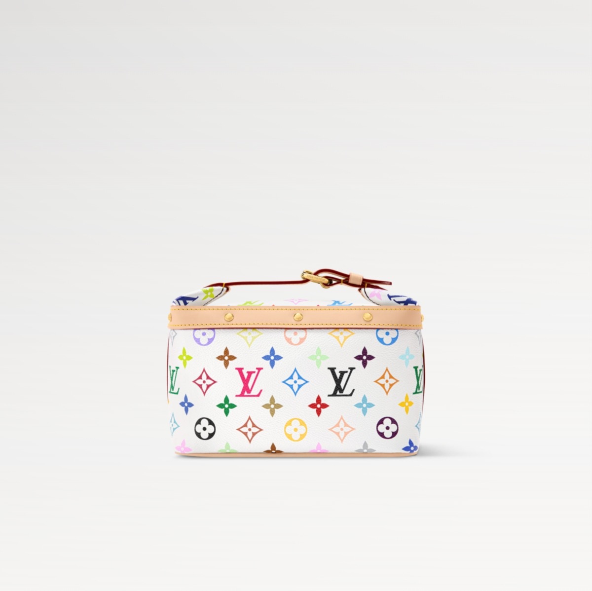 NO:701189,[Cruiser Toilet Bag Cosmetic Bag] M27900 White Color (Takashi Murakami),,cosmetic bags & cases19860909【Cruiser 盥洗袋化妆包】M27900 白彩（村上隆）,,cosmetic bags & cases,Bag