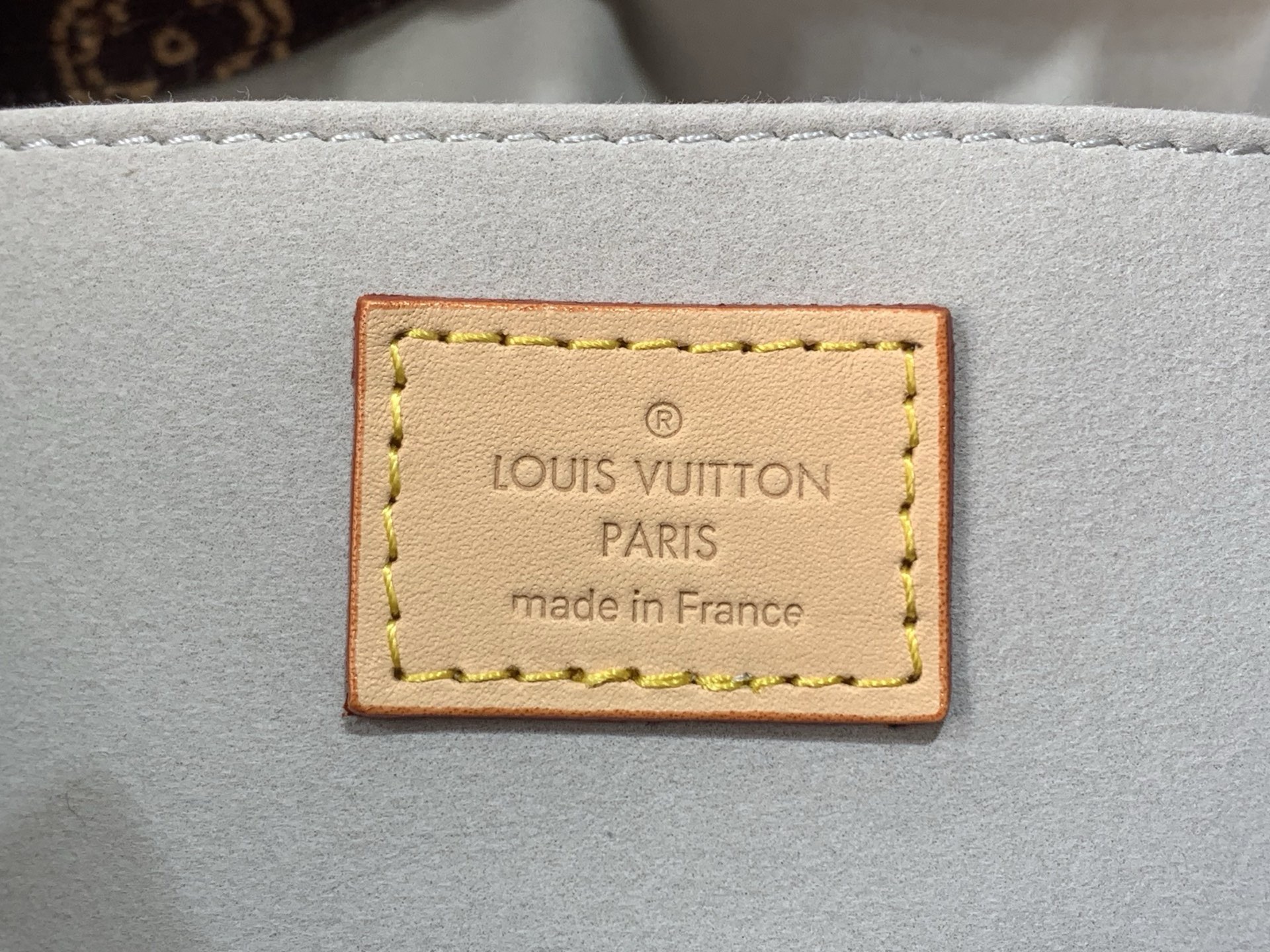 LV Style Brown Canvas Top Handle Bag Bags Top Handle Bag detail image 8 from source 765182
