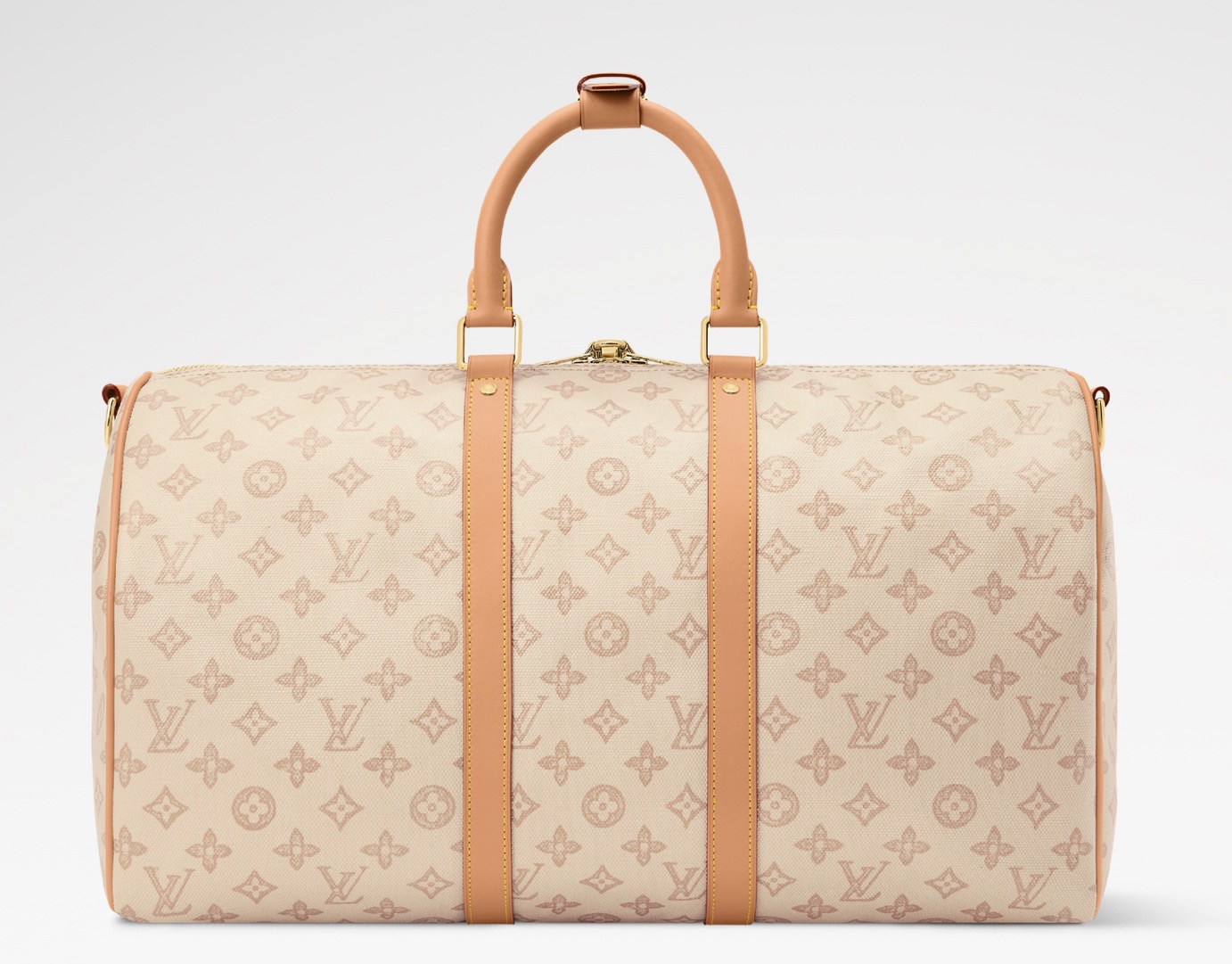 LV Style White Canvas Travel Bag Bags Travel Bag detail image 4 from source 765188