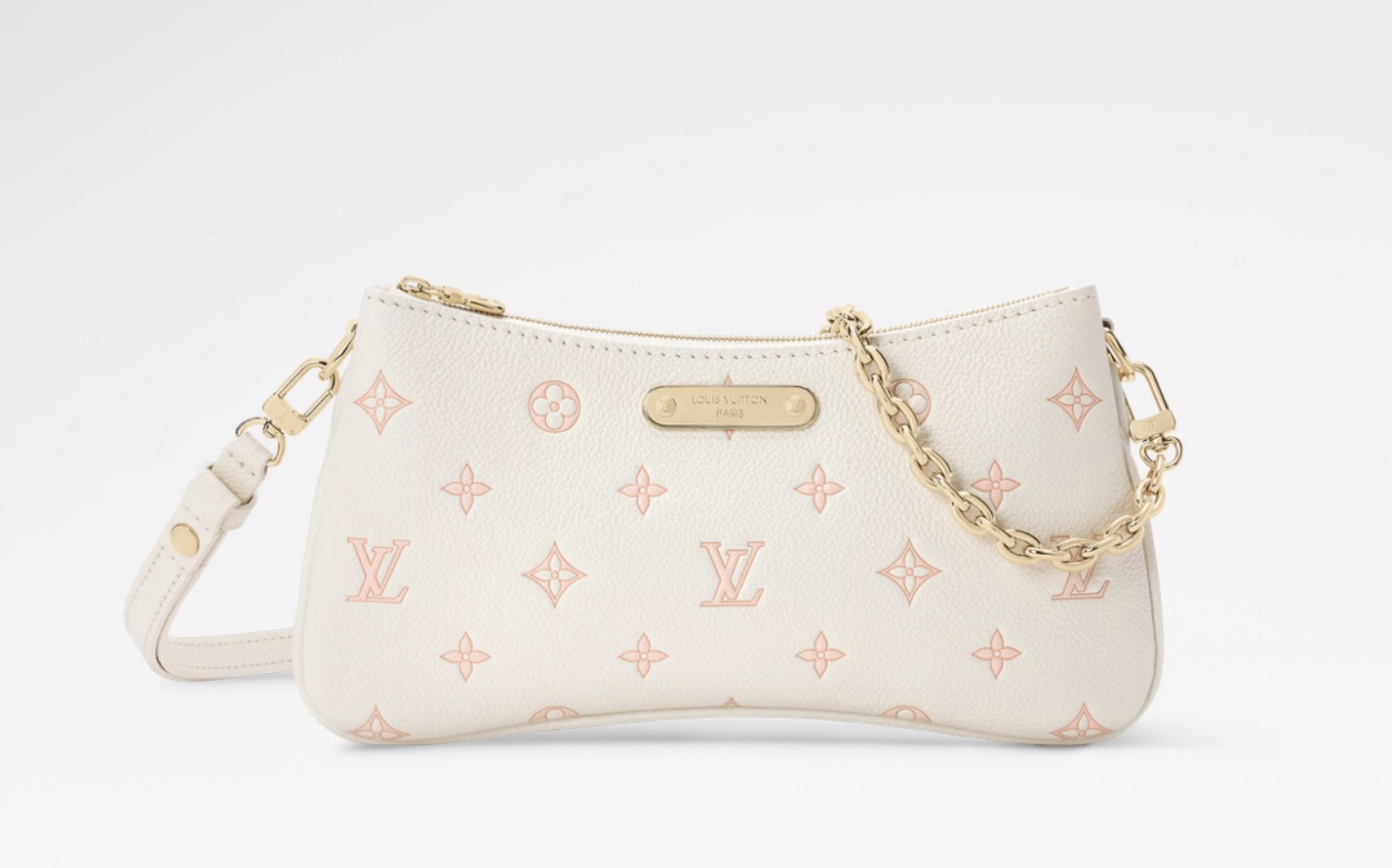 NO:717958,[Liv ochette handbag] m27741 white/pink (silk screen) official website picture,19860909【Liv ochette 手袋】 m27741 白色/粉色（丝印） 官网图,,Bag
