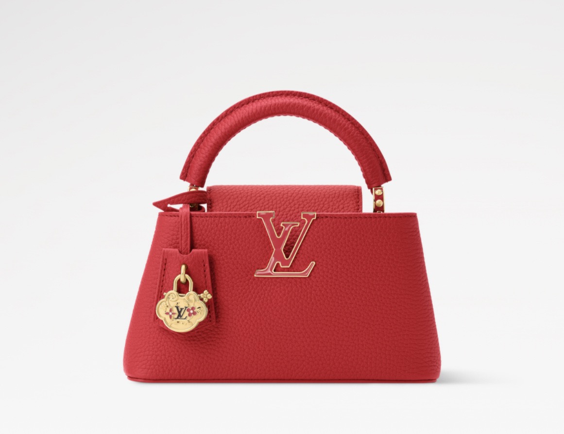 NO:718011,[CAUCINES mini handbag] m27300 Chinese red official website picture,19860909【CAUCINES 迷你手袋】 m27300 中国红 官网图,,Bag