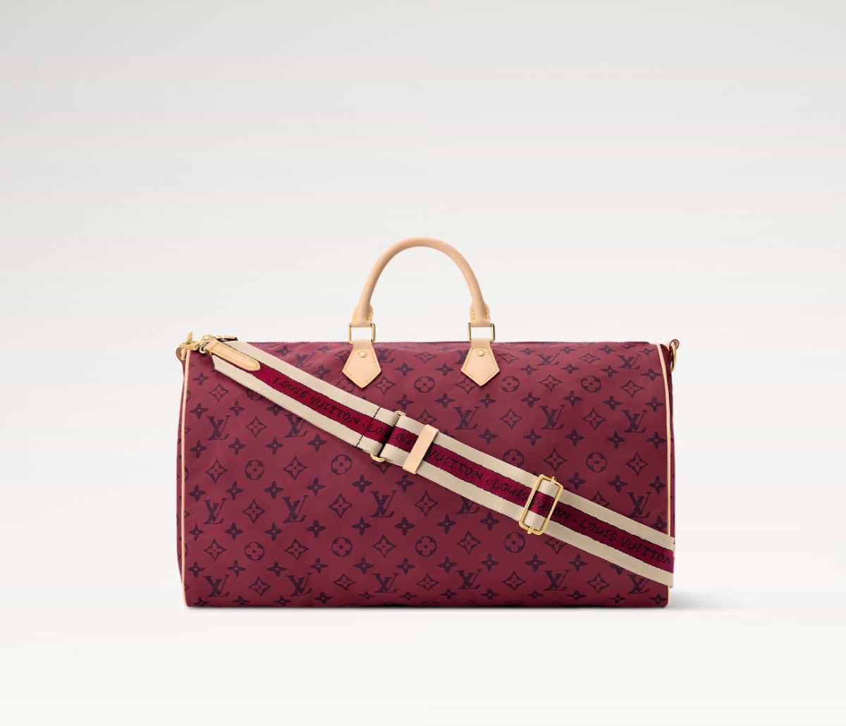 NO:717987,[Keeall Foldable 45 Travel Bag] M41418 25772 Rose Red Official Website Picture,19860909【Keeall Foldable 45 旅行袋】M41418 25772 玫红花色 官网图,,Bag